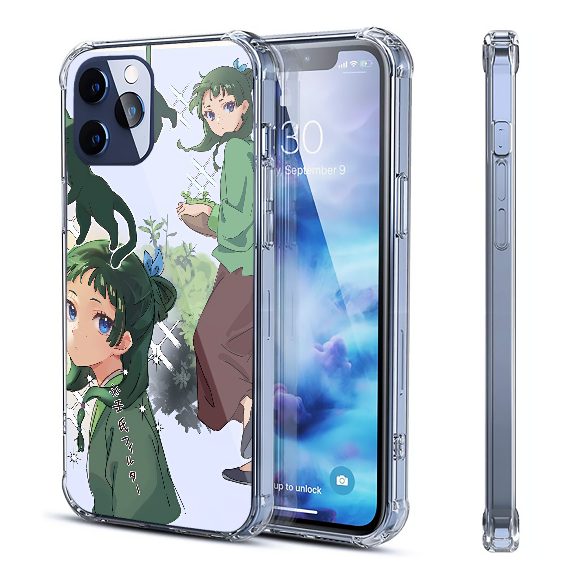 （画像用） 薬屋のひとりごと The Apothecary Diaries 【iPhone 12シリーズ対応】透明スマホケース（クリアソフトケース）